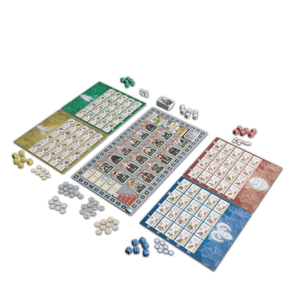 Kingsburg 3rd Edition board game components and gameplay setup