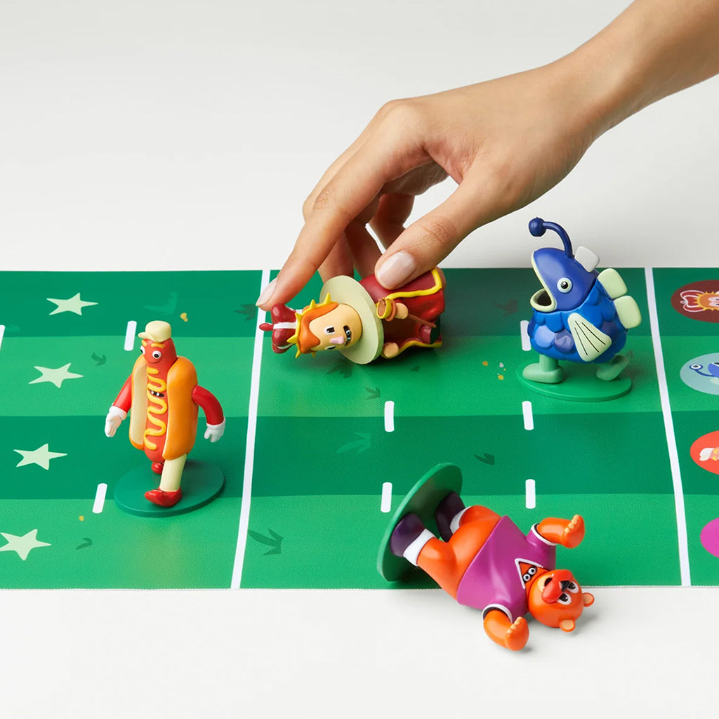 Hot Streak board game displaying gameplay setup and cards