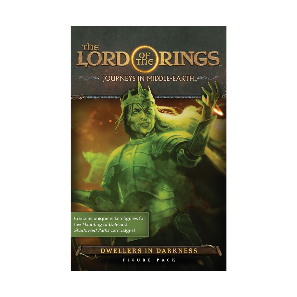 Lord of the Rings Journeys in Middle-Earth: Dwellers in Darkness board game gameplay setup and tiles