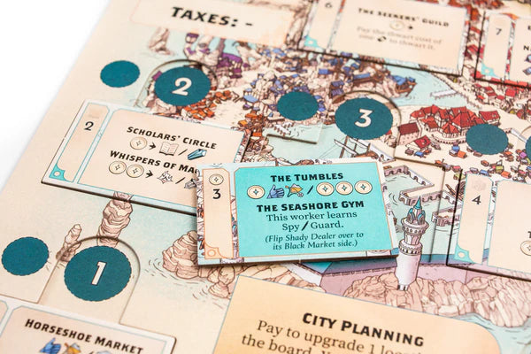 Kinfire Council game board