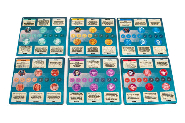 Kinfire Council Upgrade Kit detailed components and cards