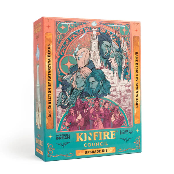 Kinfire Council Upgrade Kit board game | Elderwoods