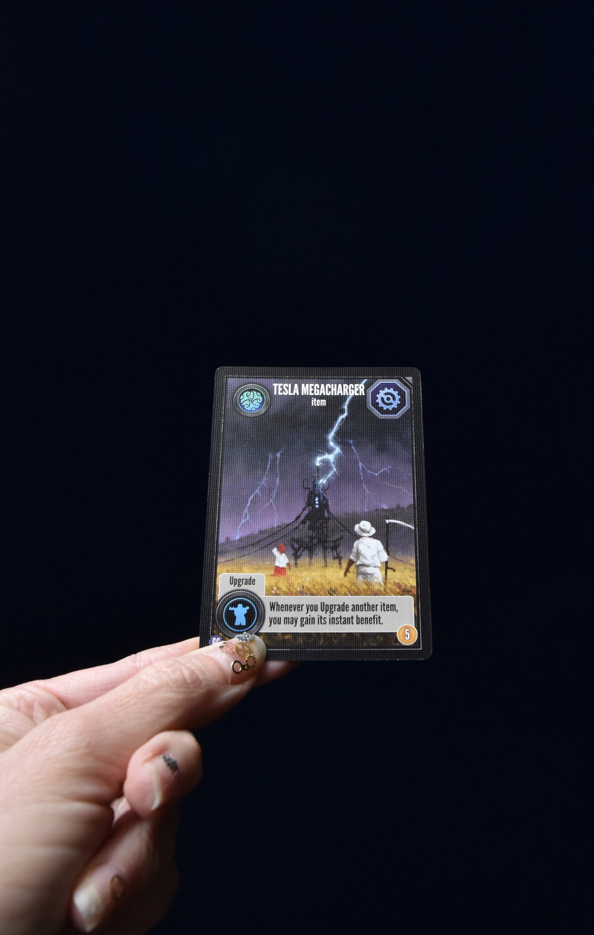 Expeditions - Gears of Corruption - Ironclad Edition lightning card artwork