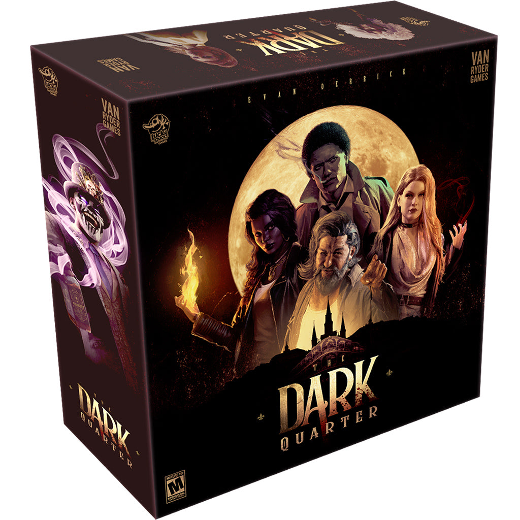 The Dark Quarter board game | Elderwoods