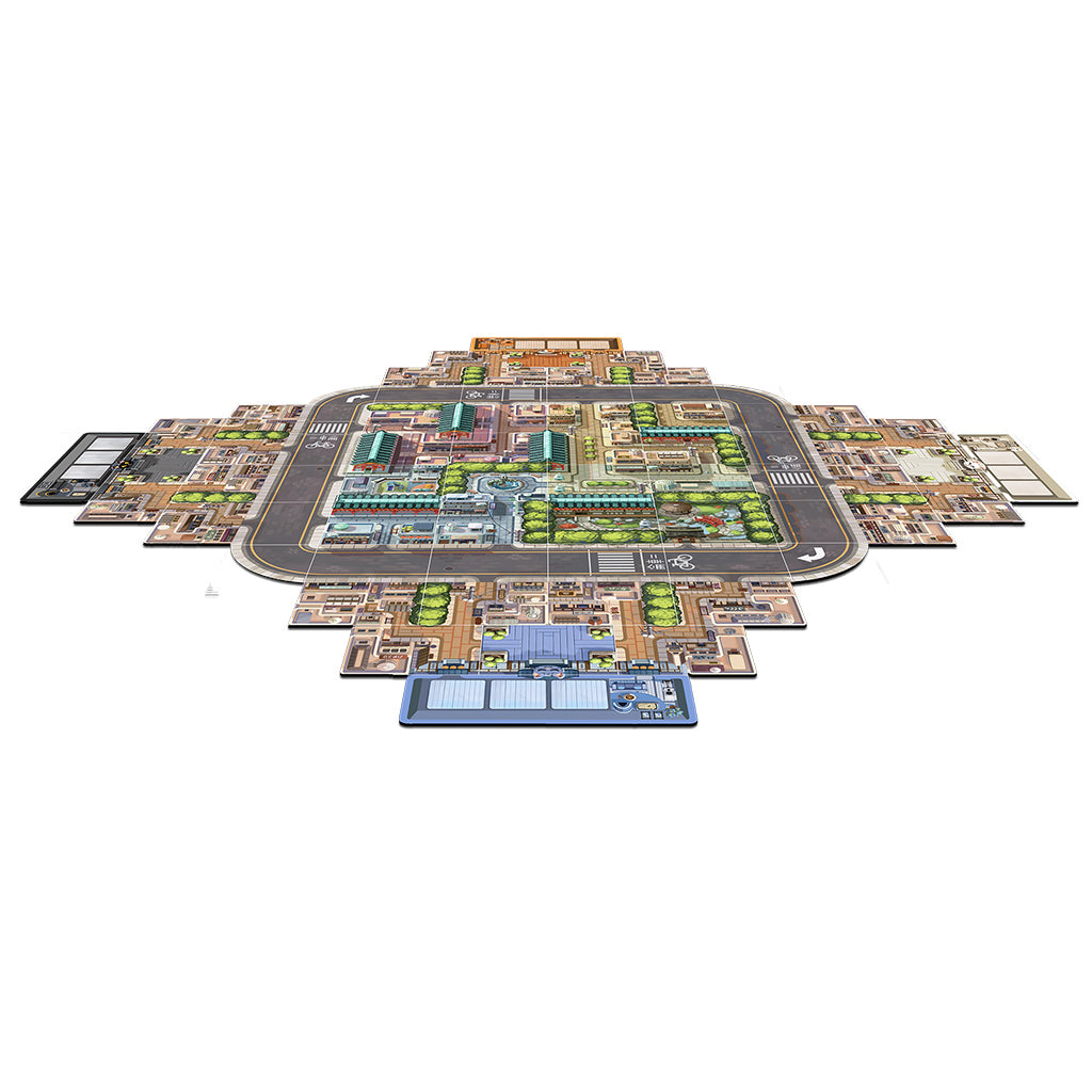 Kyoto-No-Neko gameplay setup with temple tiles