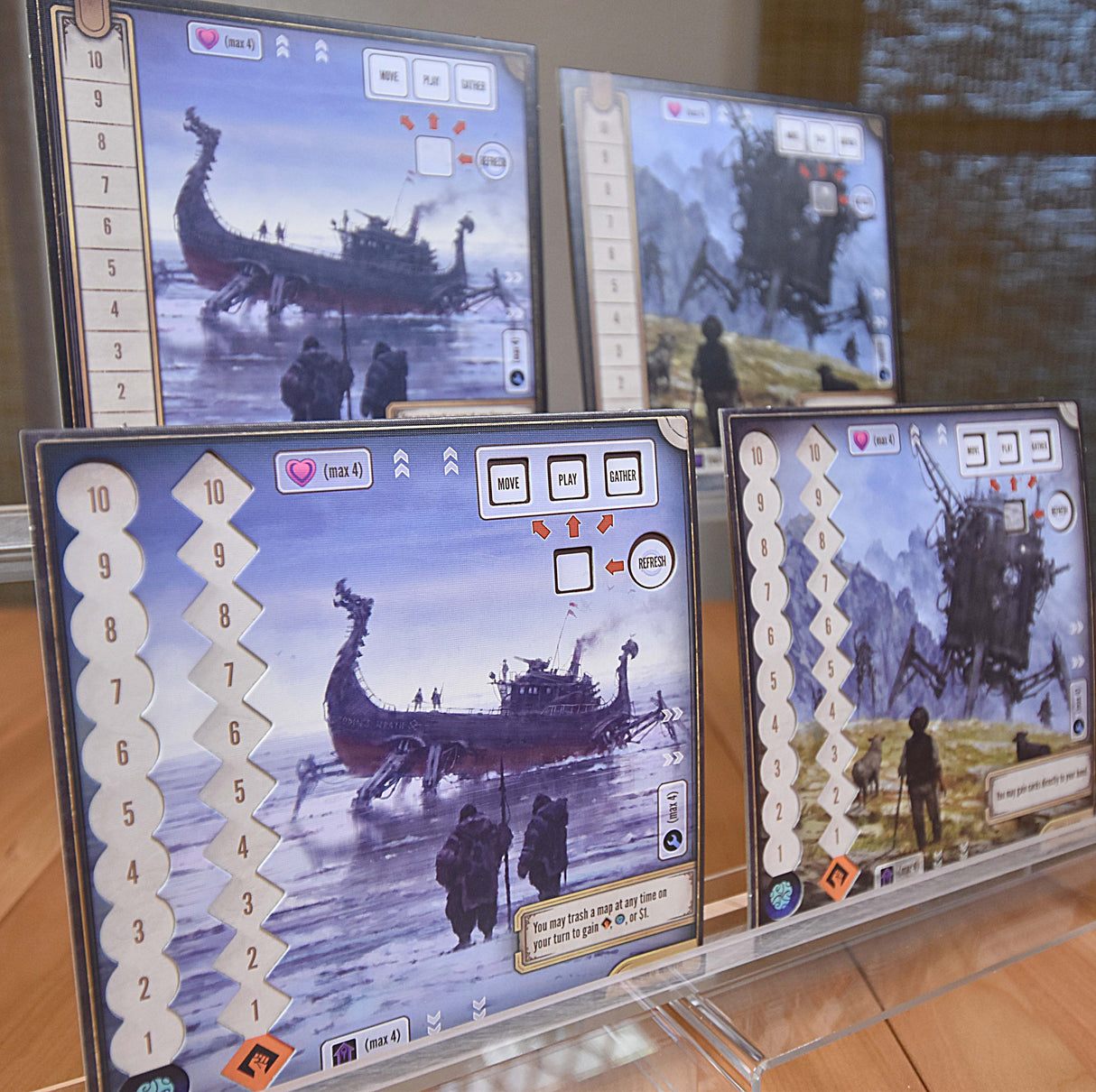 Expeditions - Gears of Corruption - Ironclad Edition upgraded mech boards