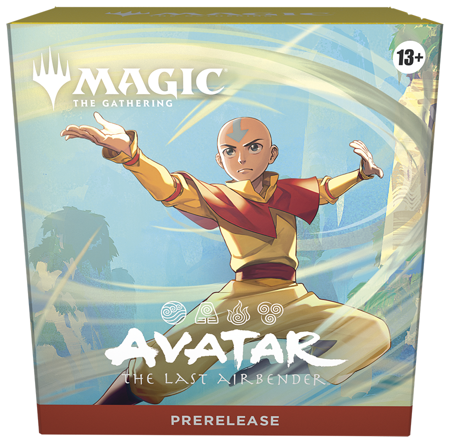 MTG Avatar the Last Airbender Prerelease Kits - 1 of Each - 5 Total Aang| Elderwoods