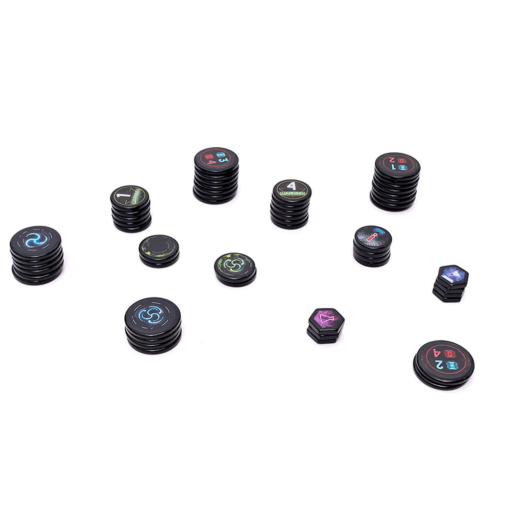 Nemesis Lockdown Acrylic Pack Tokens