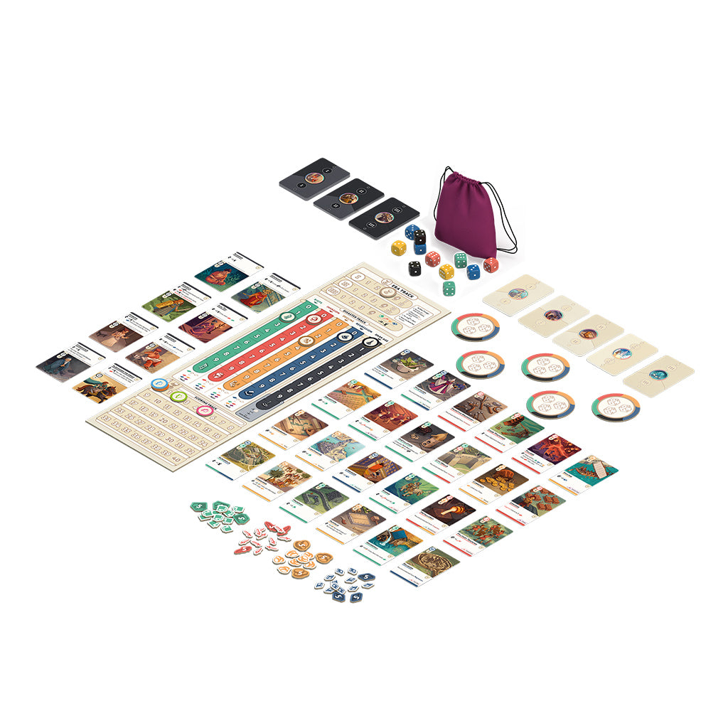 Nova Era game components and card layout