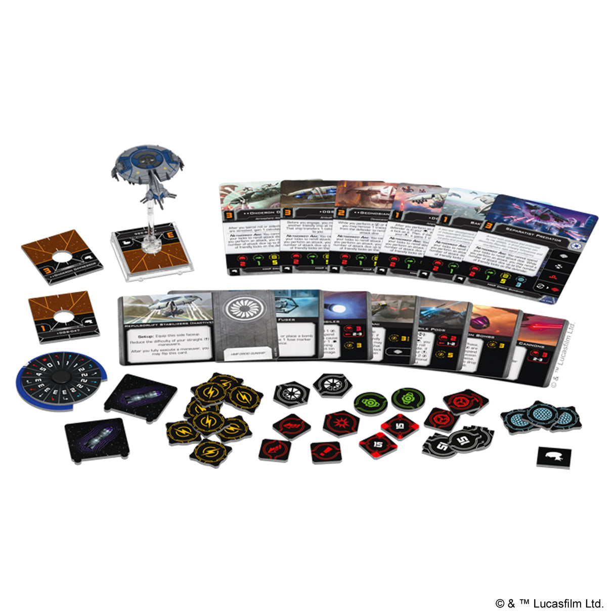 Star Wars X-Wing 2nd Ed: HMP Droid Gunship