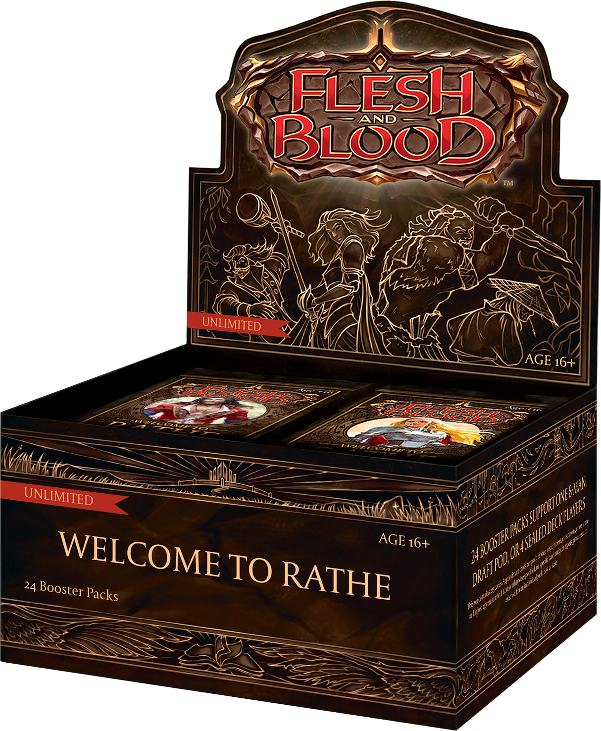 Flesh and Blood TCG: Welcome to Rathe (unlimited) Display Box