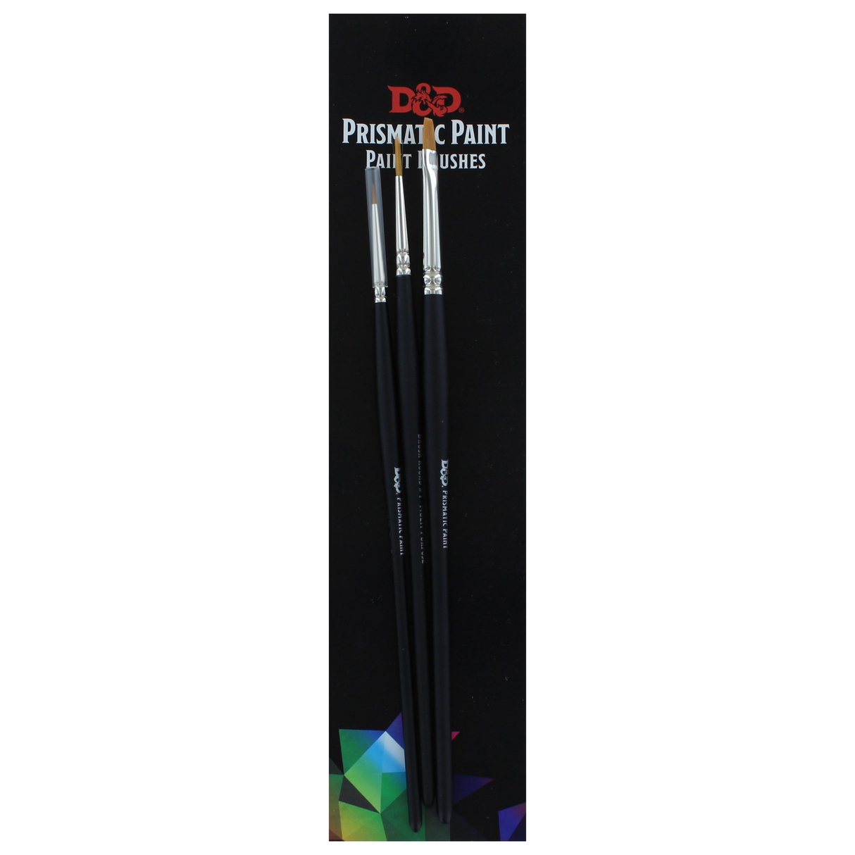 D&D Prismatic Paint: Brushes 3pc Set | Elderwoods