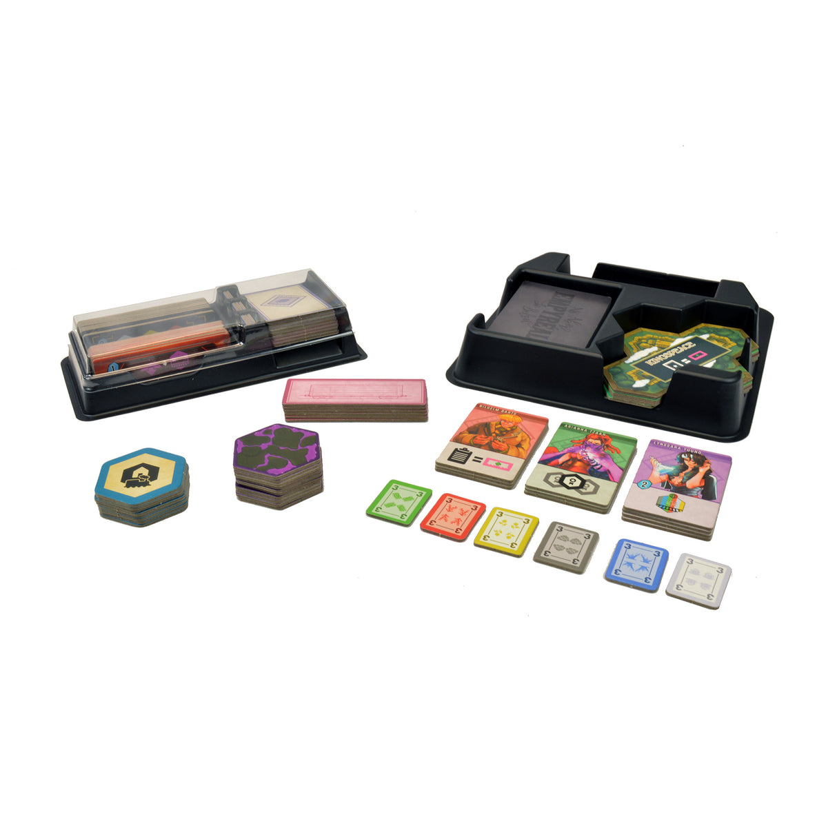 Empyreal: As Above, So Below game components