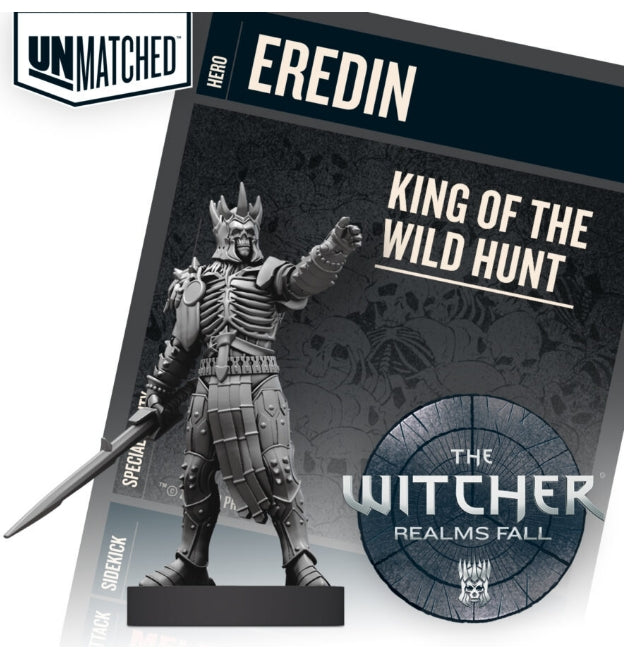 Unmatched: Witcher: Realms Fall tactical skirmish gameplay