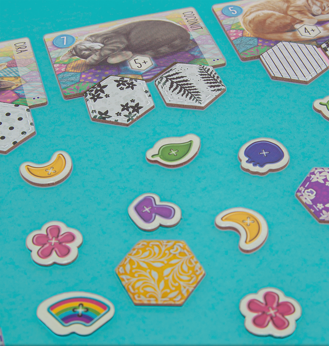 Calico player quilt boards and pattern matching