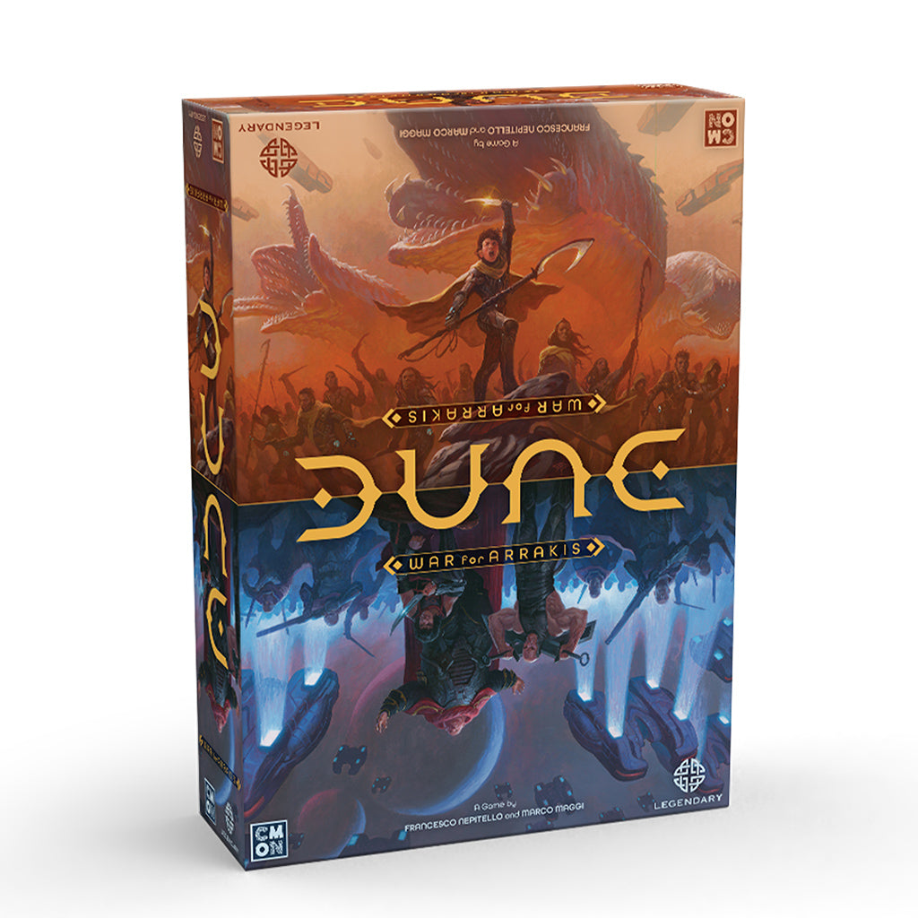 Dune War for Arrakis asymmetric strategy board game box | Elderwoods