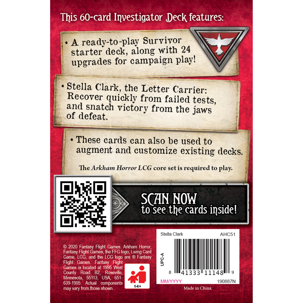 Arkham Horror: TCG - Stella Clark Starter Deck