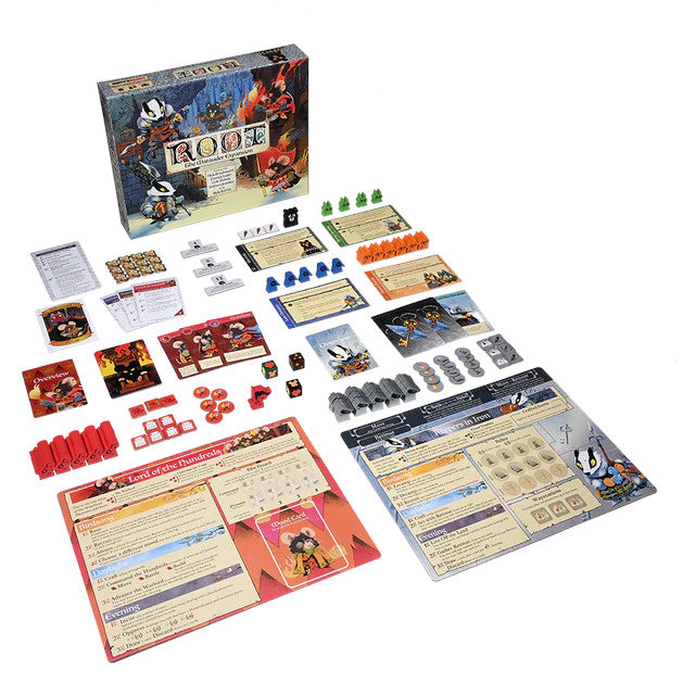 Root: Marauder Expansion new factions and game components