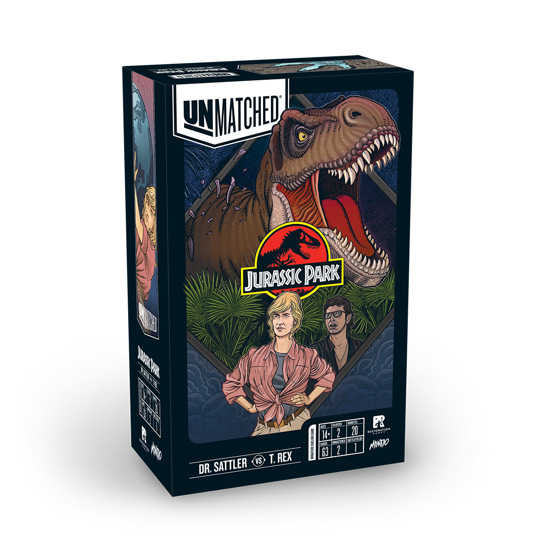 Unmatched: Jurassic Park Sattler vs T-Rex