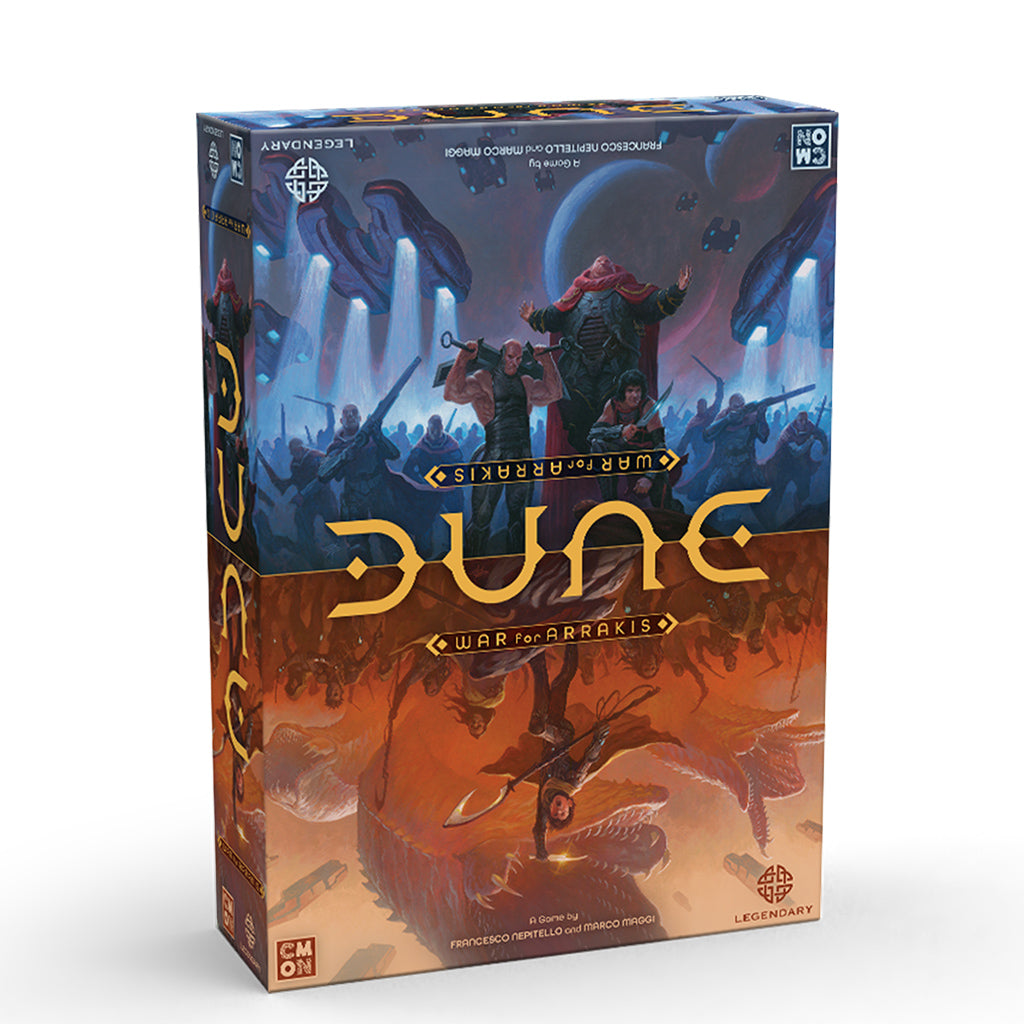 Dune War for Arrakis strategic gameplay with House Atreides and Harkonnen