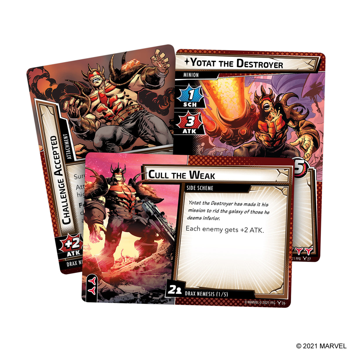 Marvel Champions: The Card Game- Drax Hero Pack