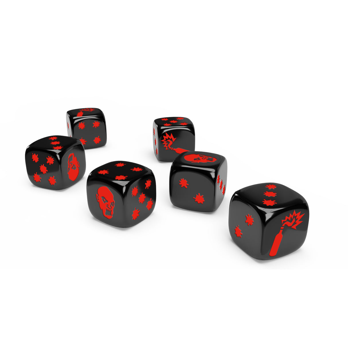 Zombicide: Black & White Dice Pack