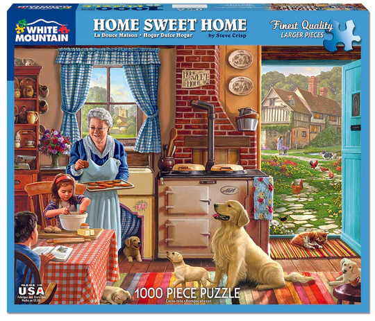 Home Sweet Home - 1000 Piece Jigsaw Puzzle White Mountain
