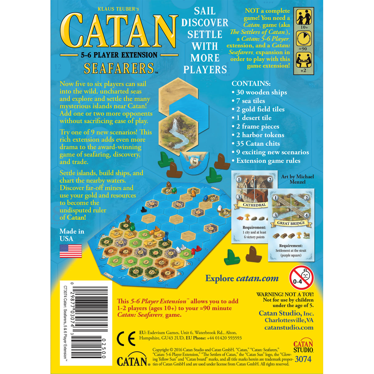 Catan: Extension: Seafarers 5-6 Player