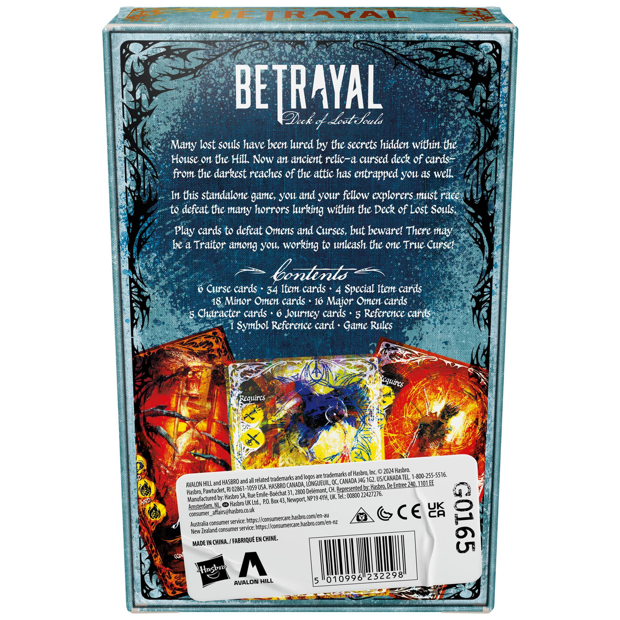 Betrayal at House on the Hill Deck of Lost Souls Card Game