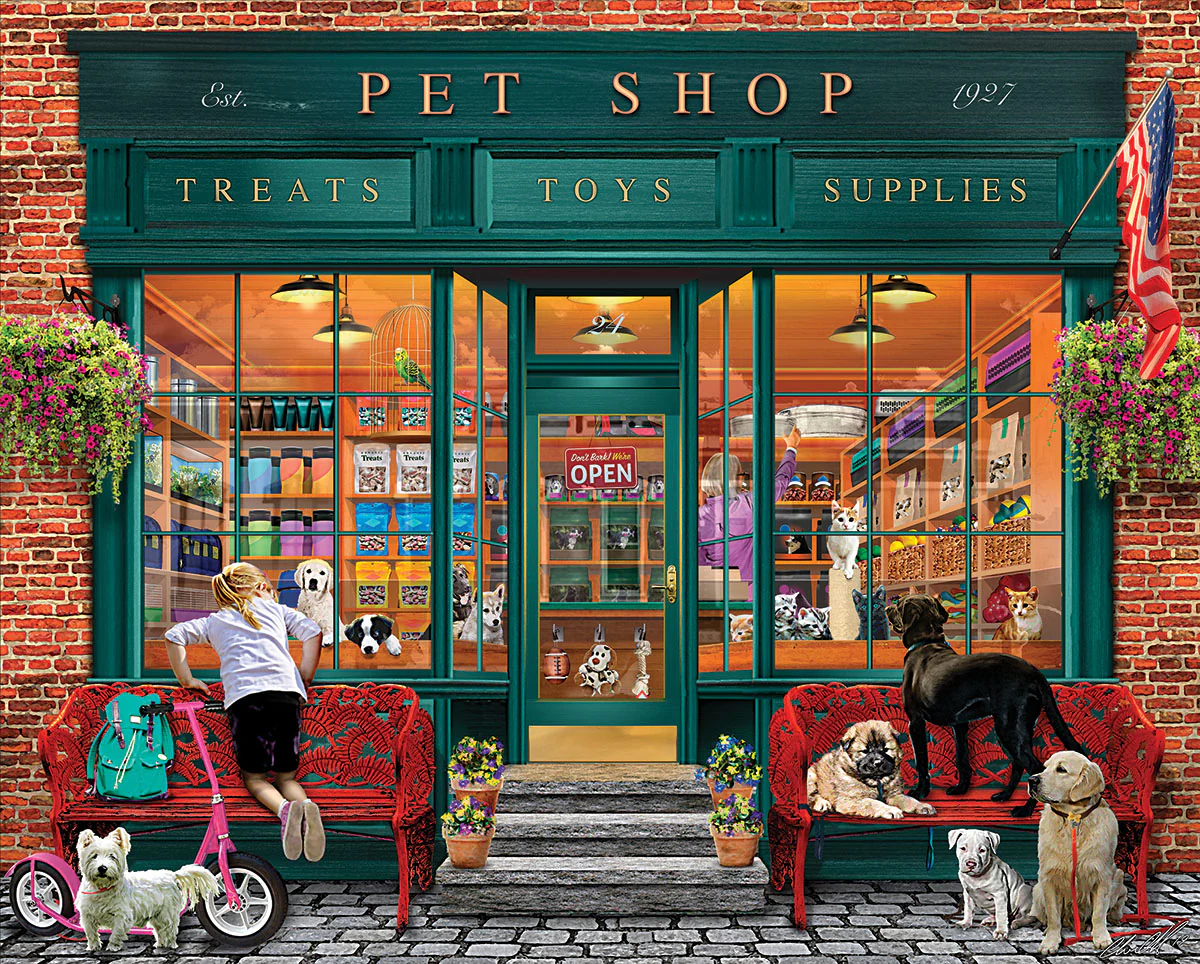 Local Pet Shop - 500 Pieces White Mountain