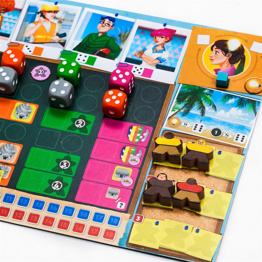 Cupcake Empire cupcake tokens and game board