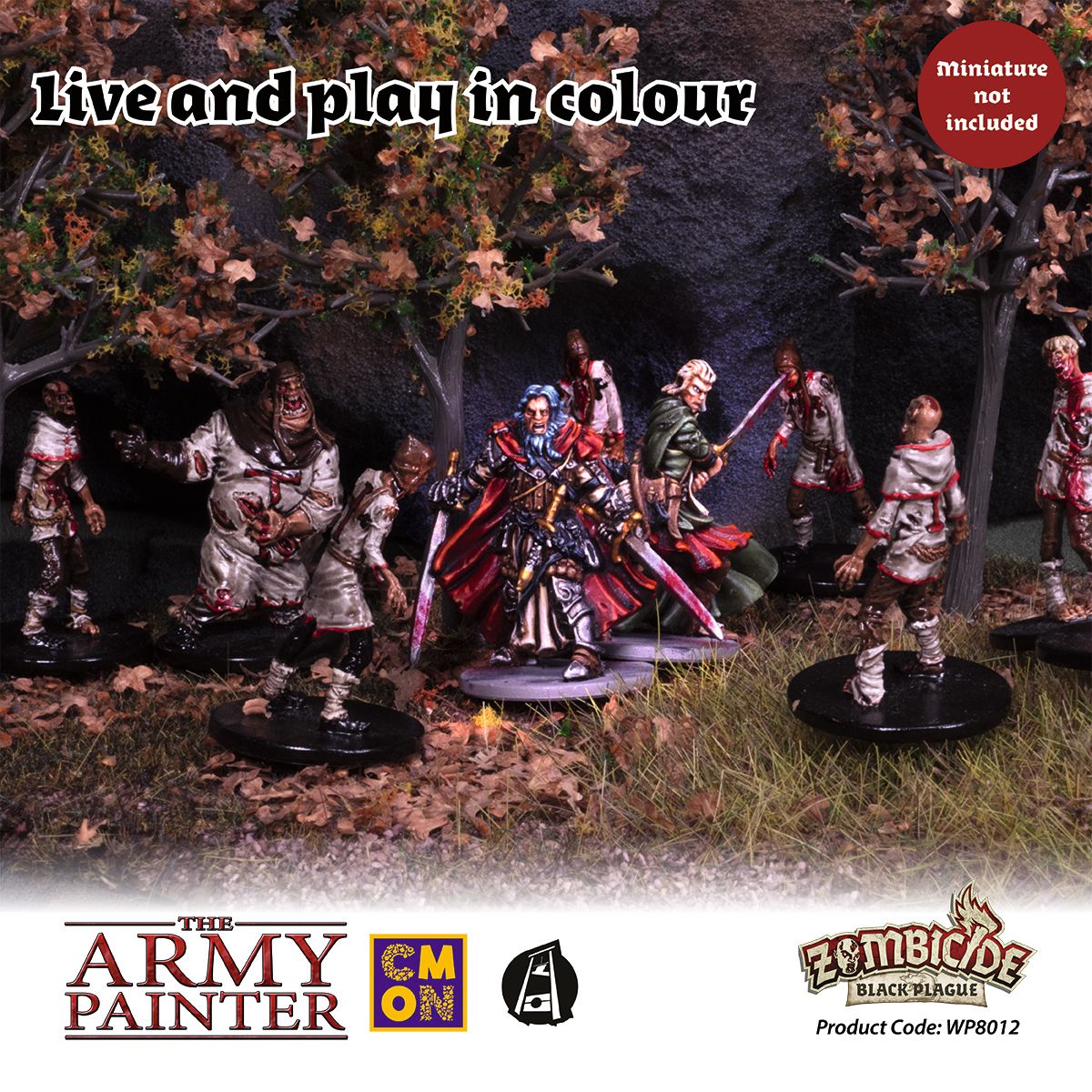 Warpaints: Zombicide Black Plague Paint Set