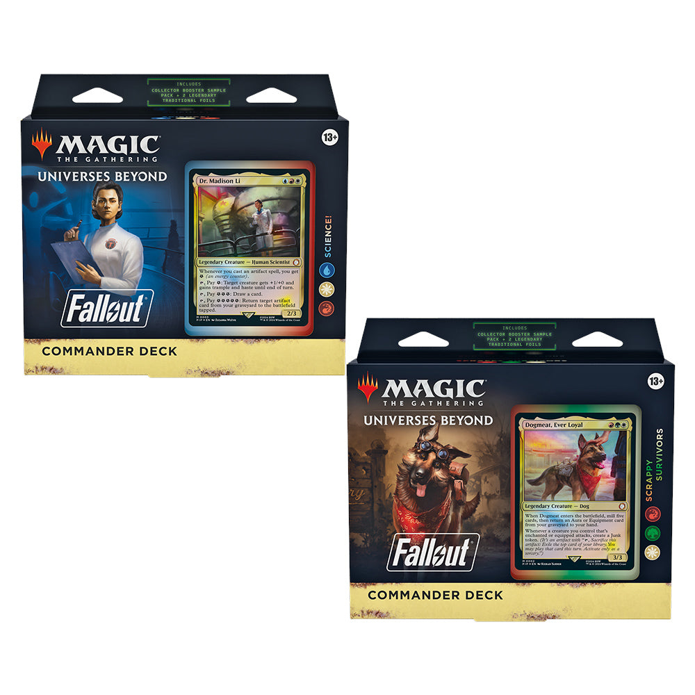 MTG: Fallout Commander Decks