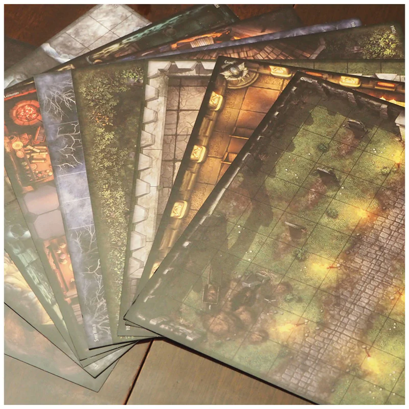 Folklore 2E: The Affliction Anniversary Edition terrain tiles