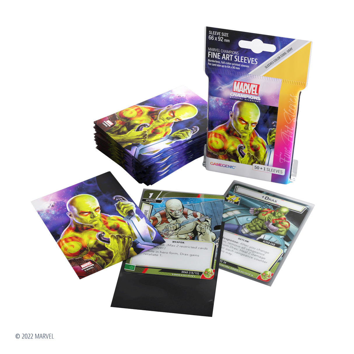 Marvel: Champions Fine Art Sleeves – Drax