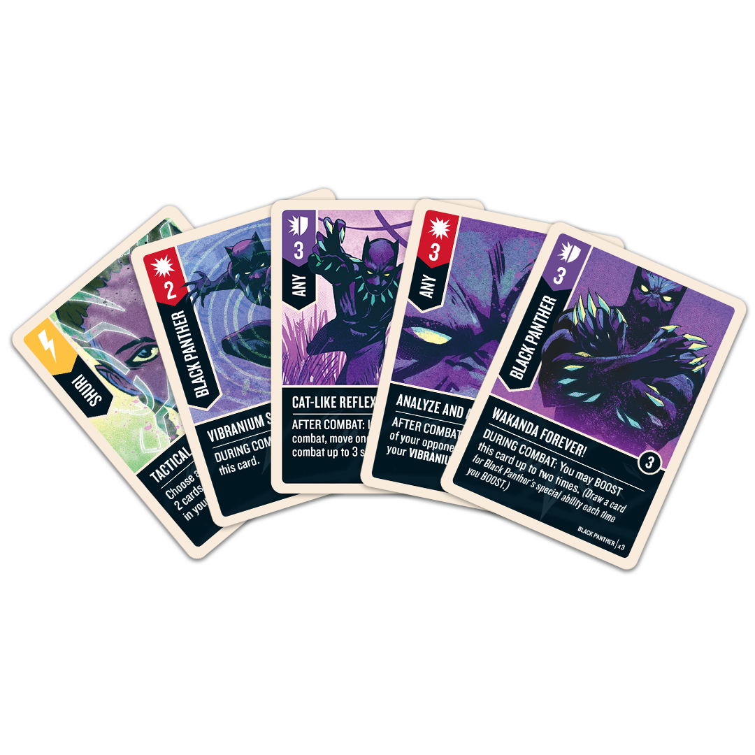 Unmatched: Marvel - For King and Country character abilities