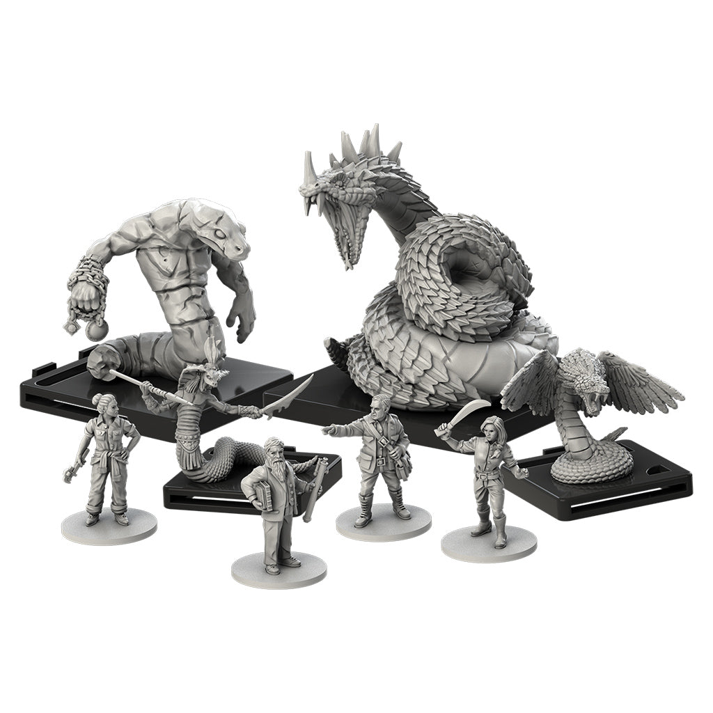 Mansions of Madness: Path of the Serpent miniatures