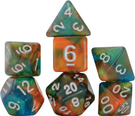 Sirius Dice: RPG Dice Set (7): Persimmon Punch