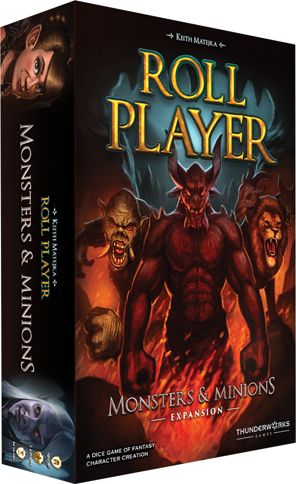 Roll Player: Monsters & Minions Expansion board game | Elderwoods