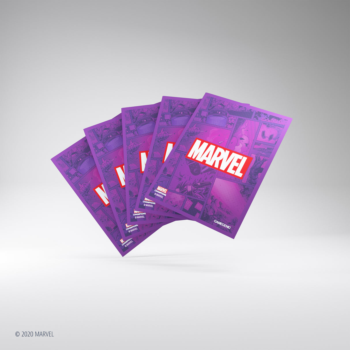 Marvel Champions Sleeves: Marvel Purple