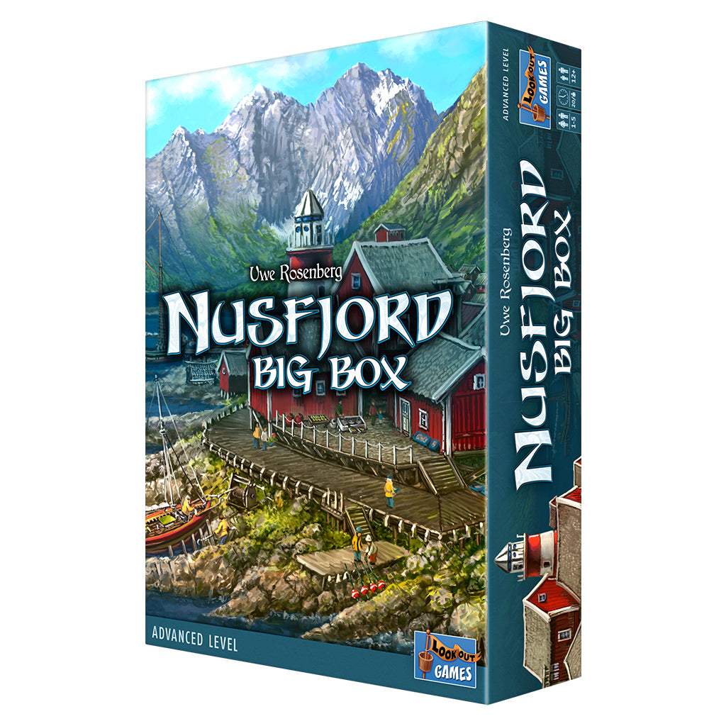 Nusfjord game board and fishing village