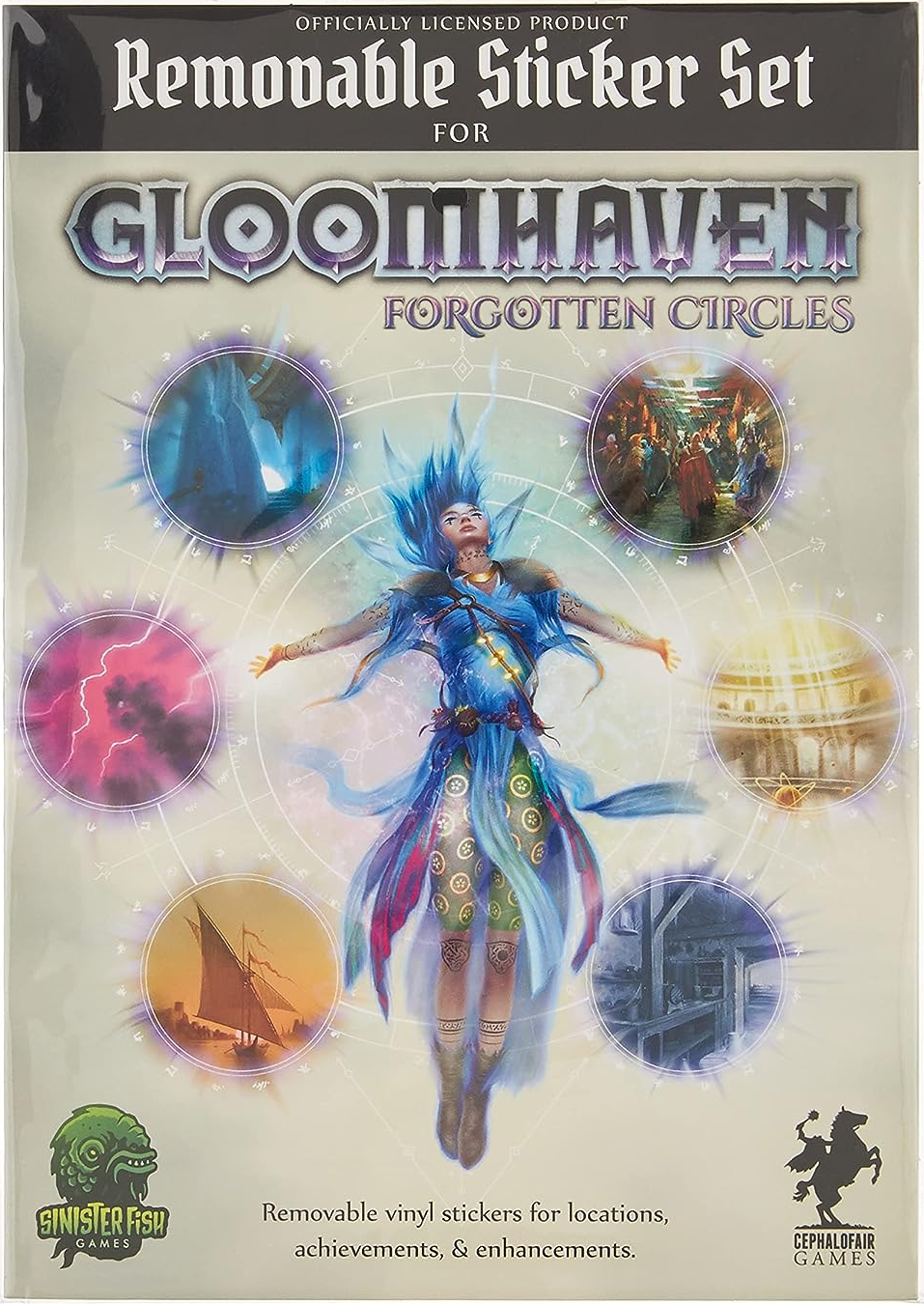 Gloomhaven: Removable Sticker Set: Forgotten Circles