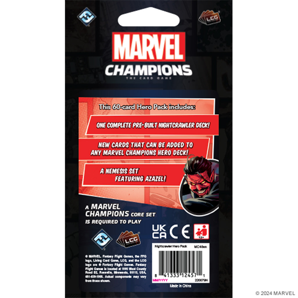 Marvel Champions: The Card Game- Nightcrawler Hero Pack