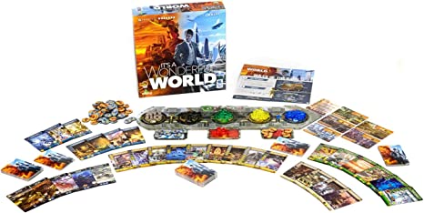 It's a Wonderful World card drafting and empire building gameplay
