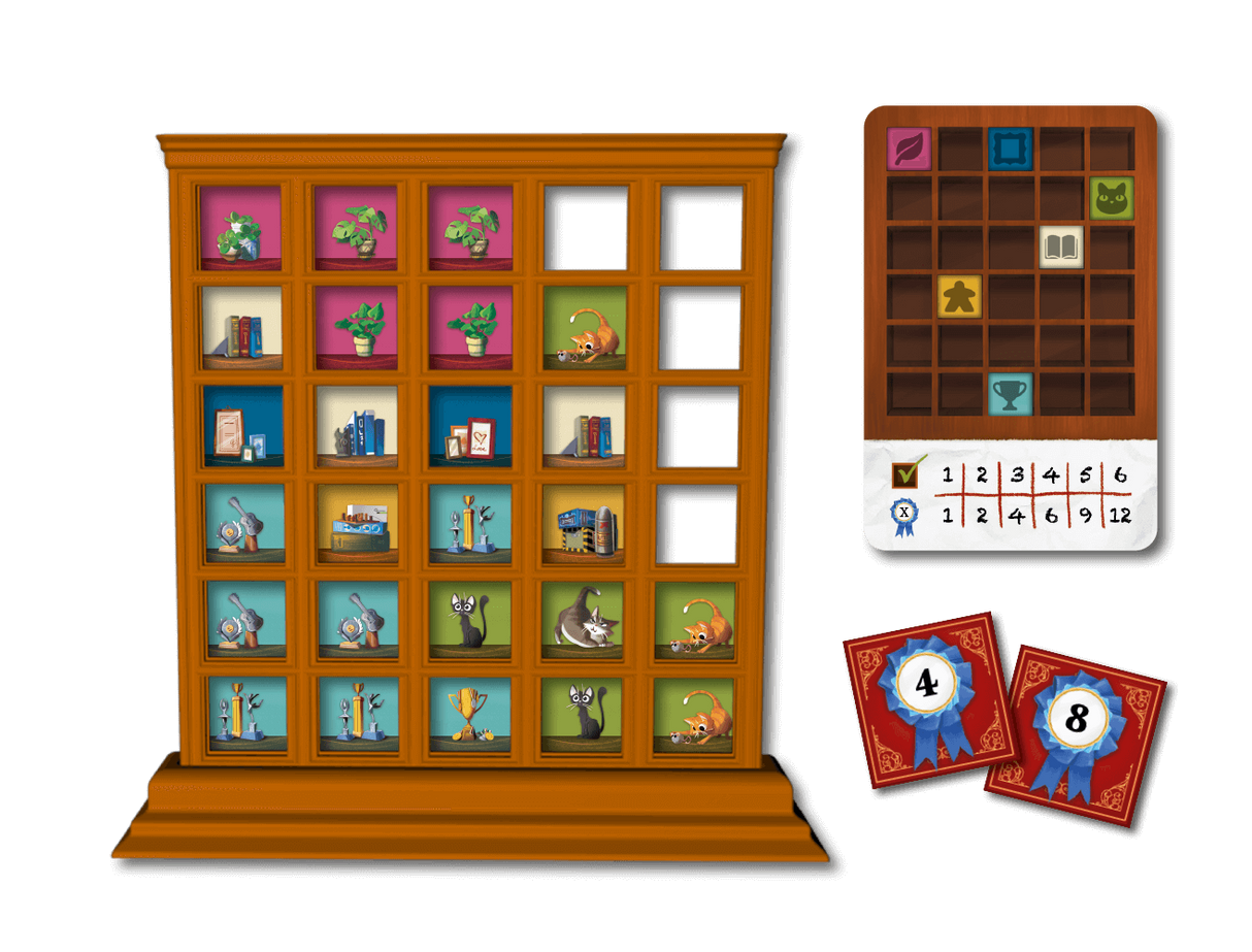 My Shelfie item tiles showing various household objects