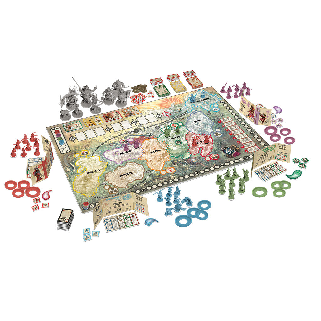 Rising Sun gameplay setup