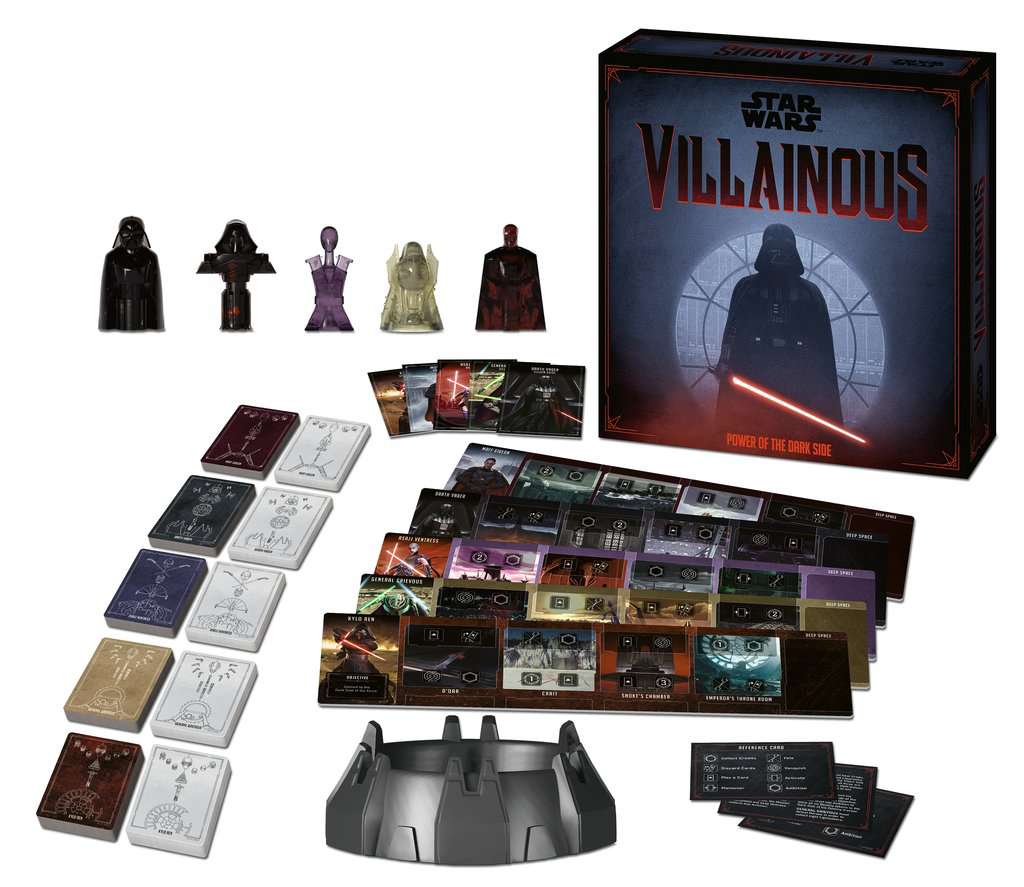 Star Wars Villainous villain boards and character movers