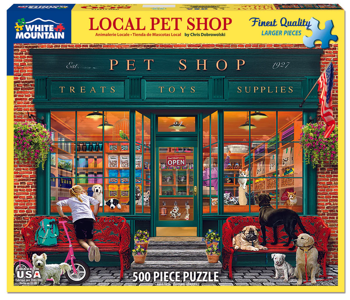 Local Pet Shop - 500 Pieces White Mountain