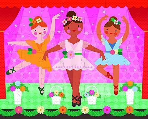 Ballerina Two-Sided on the go Puzzle 49 piece