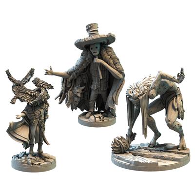 Etherfields: Creatures of Etherfields detailed creature miniatures